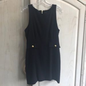 Black mini dress